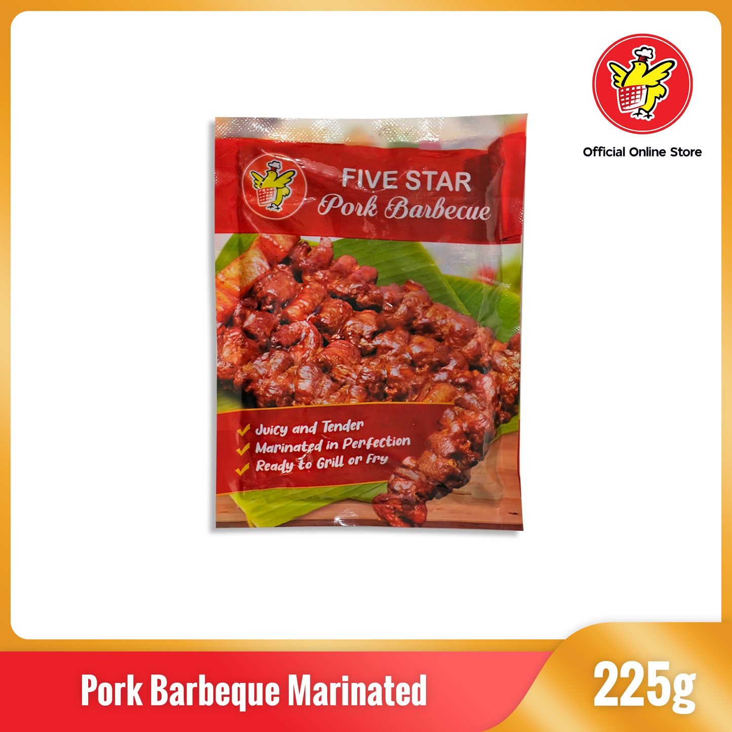 Pork Barbeque Marinated 225g